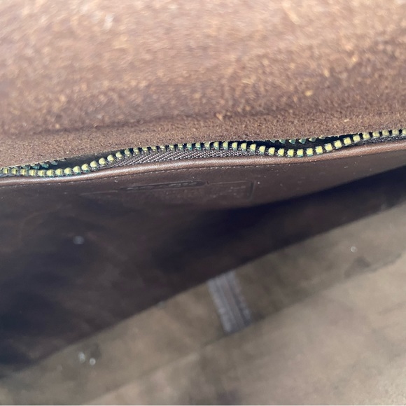 Coach Brown Briefcase - Picture 8 of 13